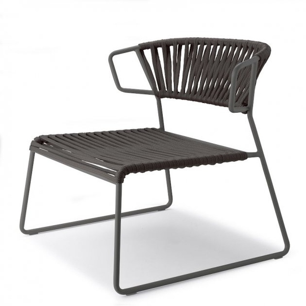 Лаунж-крісло SCAB Design Lisa Lounge Filò 2878 Black Antracite 372743442 фото
