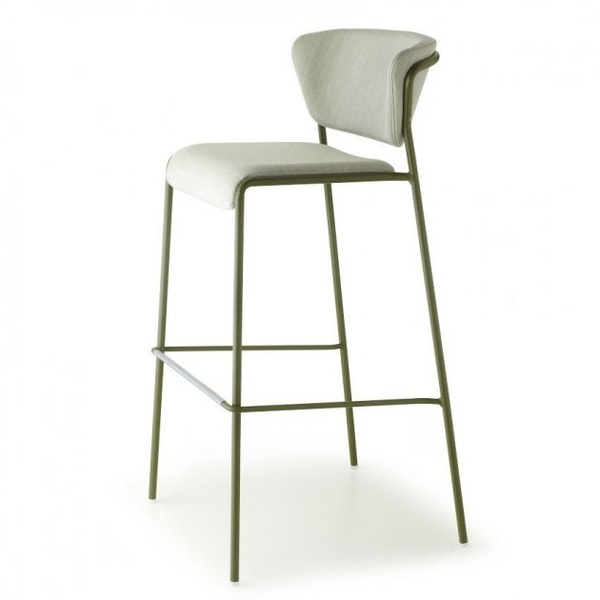 Барний стілець SCAB Design Lisa Waterproof 2862 Olive Green Sage 371215395 фото