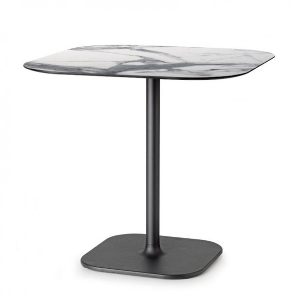 Обідній стіл SCAB Design Rhino 5184VN 80x80 H73 Carrara Marble Effect 375220041 фото