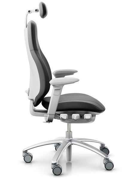Ергономічне крісло FLOKK RH MEREO 220 SILVER GREY 113655 фото