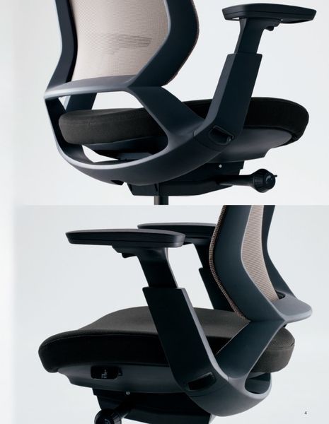 Ергономічне крісло OKAMURA ABILIS CB MEDIUM BLUE для оператора 03365 фото