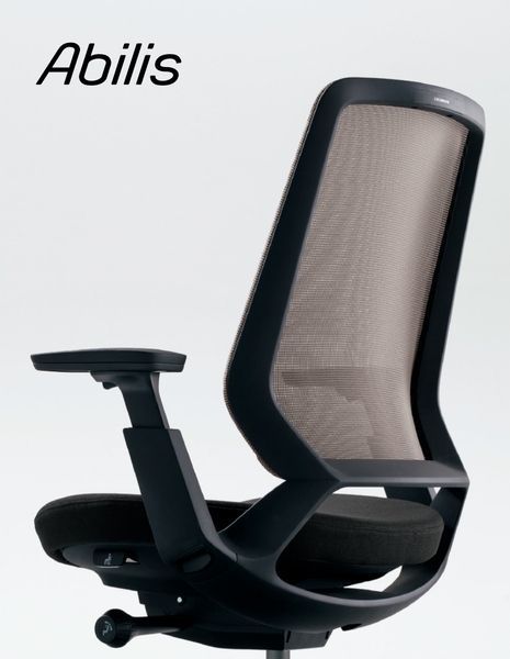 Ергономічне крісло OKAMURA ABILIS CB MEDIUM BLUE для оператора 03365 фото