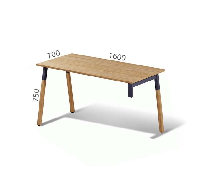 Стіл M-Concept Серія Джет Вуд J1.72.16 W 160x70 Бежевий (Дуб Урбан Білий) 89723 фото