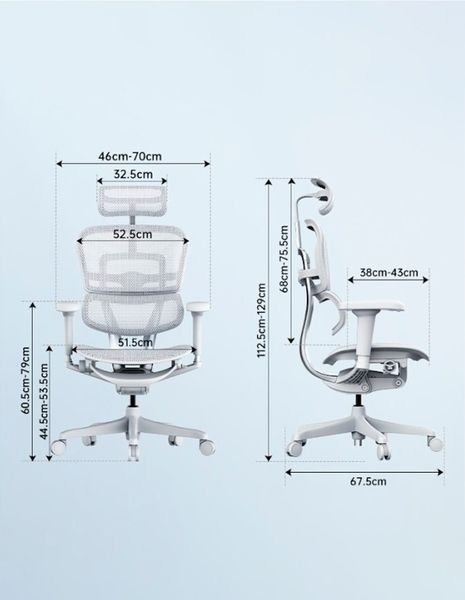 Ергономічне крісло ERGOHUMAN ULTRA ALL BLACK (EHU-BB-HAM-4D, сітка T-168-B1 BLACK) 03220 фото