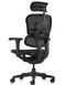 Ергономічне крісло ERGOHUMAN ULTRA ALL BLACK (EHU-BB-HAM-4D, сітка T-168-B1 BLACK) 03220 фото 6