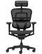 Ергономічне крісло ERGOHUMAN ULTRA ALL BLACK (EHU-BB-HAM-4D, сітка T-168-B1 BLACK) 03220 фото 2