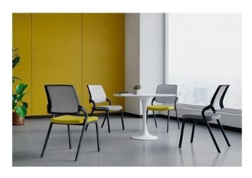 Крісло KRESLALUX H-08 BLACK, для відвідувача 03420-1 фото