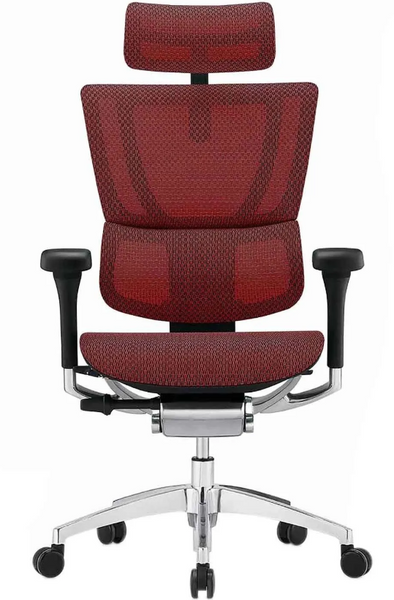 Ергономічне крісло MIRUS-IOO 2 (IOOE2-AB-HAM-5D-L, сітка T-168-B3 Scarlet) 113960 фото