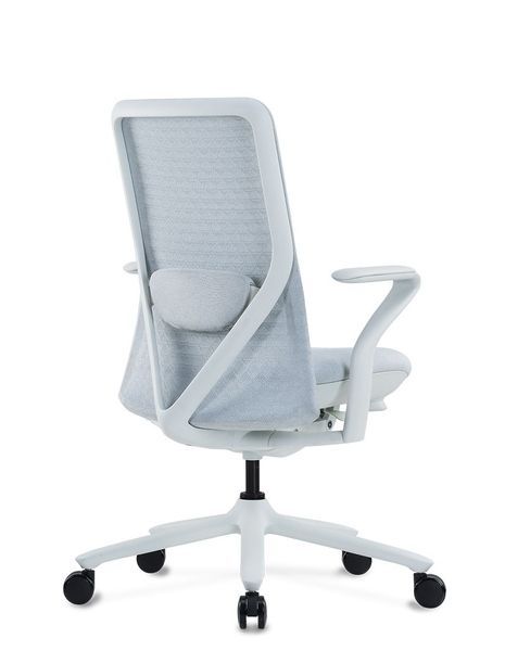 Ергономічне крісло KRESLALUX POLY ICE WHITE, тканинне 113670 фото