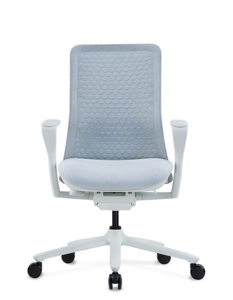 Ергономічне крісло KRESLALUX POLY ICE WHITE, тканинне 113670 фото