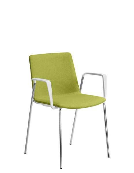 Крісло LD SEATING SKY FRESH 055-N1, BR для відвідувачів, на ніжках 126093 фото