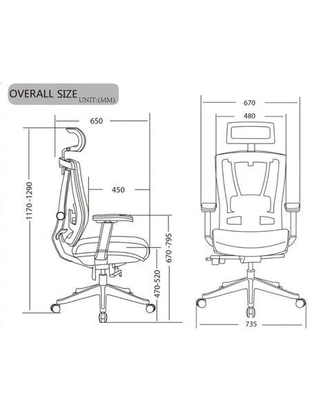 Ергономічне крісло ERGO CHAIR 2 RED 113337 фото