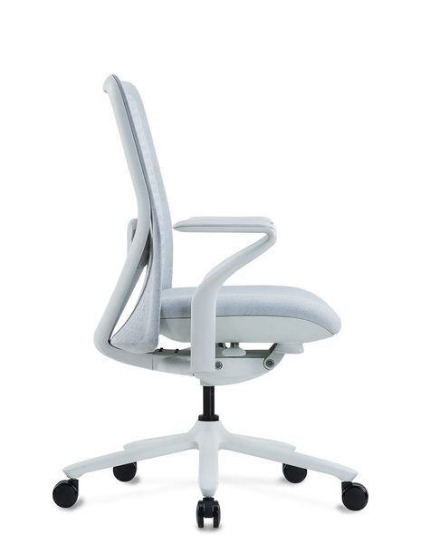 Ергономічне крісло KRESLALUX POLY ICE WHITE, тканинне 113670 фото