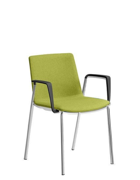 Крісло LD SEATING SKY FRESH 055-N1, BR для відвідувачів, на ніжках 126093 фото
