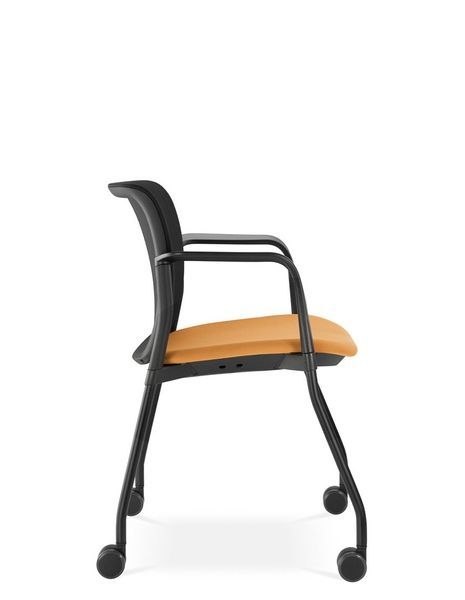 Крісло LD SEATING DREAM+ 512BL, BR для відвідувачів, на колесах 126157 фото