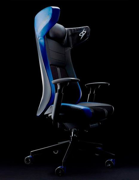 Геймерське крісло OKAMURA STRIKER BLACK 03327 фото