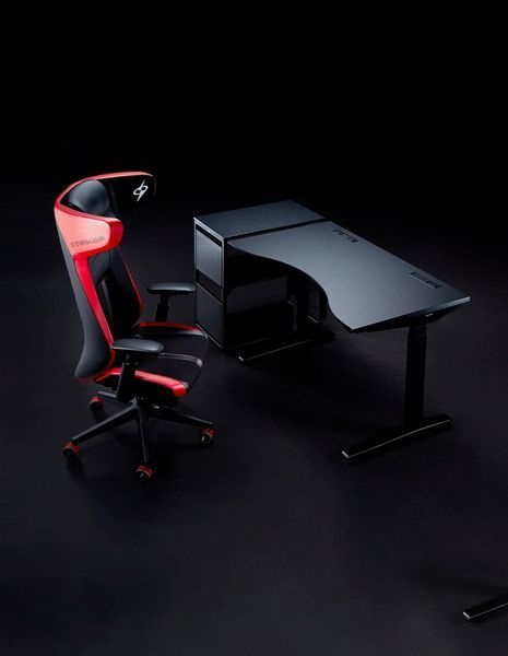 Геймерське крісло OKAMURA STRIKER BLACK 03327 фото