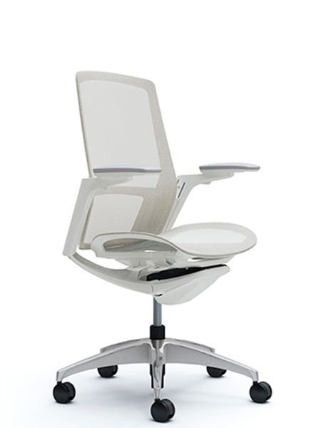 Ергономічне крісло OKAMURA FINORA WHITE MESH 03216 фото