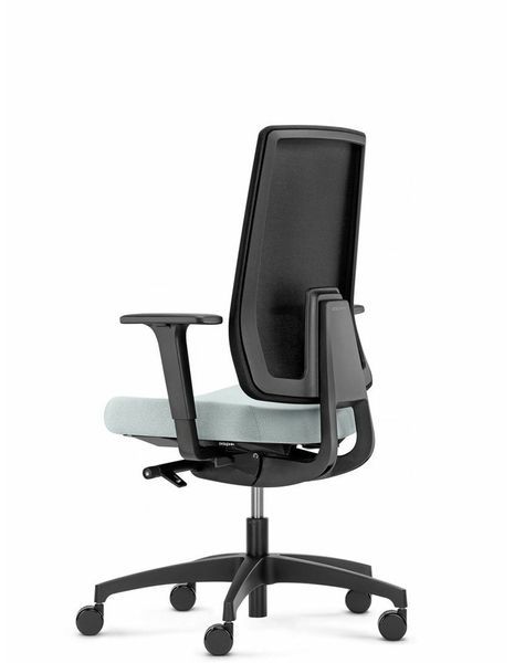 Ергономічне крісло DAUPHIN INDEED ID 7056 BLACK 03003 фото