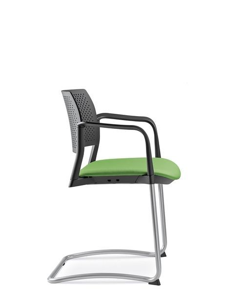 Крісло LD SEATING DREAM+ 101BL-Z, BR для відвідувачів, на полозах 126149 фото
