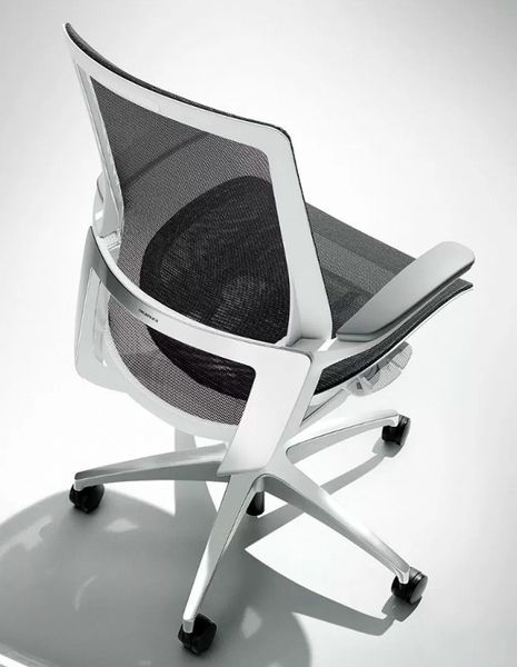 Ергономічне крісло OKAMURA FINORA WHITE MESH 03216 фото
