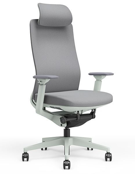 Ергономічне крісло KRESLALUX GRAPHIS 8016-A LIGHT GREY 03278 фото