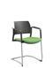 Крісло LD SEATING DREAM+ 101BL-Z, BR для відвідувачів, на полозах 126149 фото 6