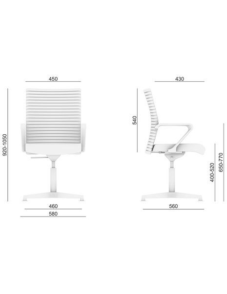 Конференц-крісло LD SEATING ELEMENT 440-RA, F34-N6 126264 фото