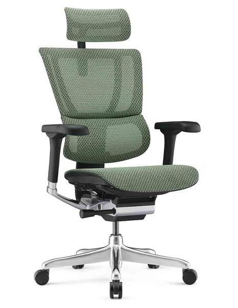 Ергономічне крісло MIRUS-IOO 2 (IOOE2-AB-HAM-5D-L, сітка Т-168-B6 GREEN) 113960 фото