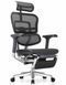 Крісло ERGOHUMAN ELITE 2 (EHE2-AB-HAM-5D-L-LMT, сітка T-168-B1 BLACK), ергономічне, з підставкою для ніг 02023 фото 1