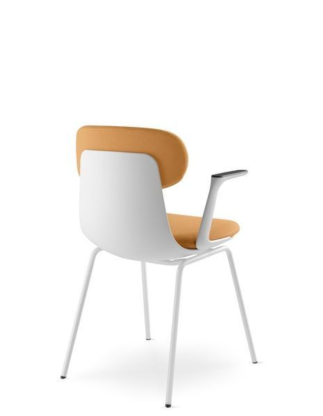 Крісло LD SEATING ZOE 221-WH-N0, BR для відвідувачів, на ніжках 126248 фото