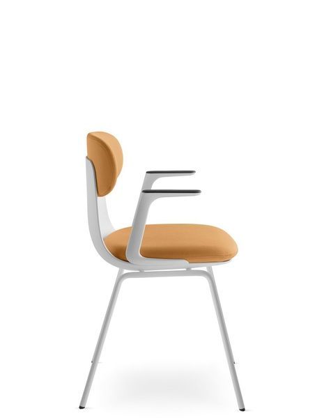 Крісло LD SEATING ZOE 221-WH-N0, BR для відвідувачів, на ніжках 126248 фото