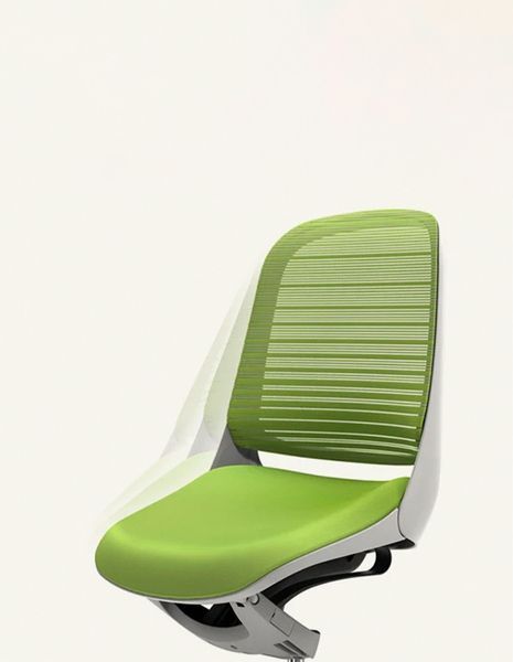 Ергономічне крісло Okamura Luce Lime Green 03218 фото