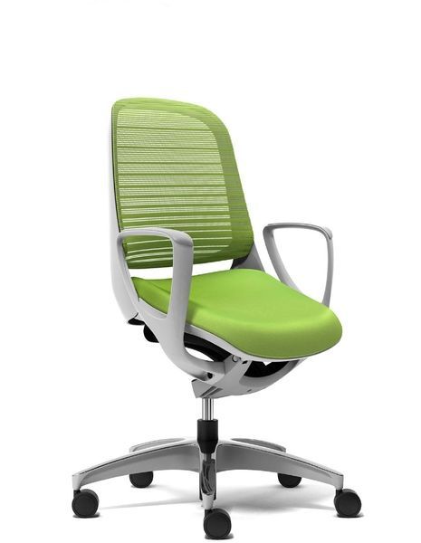 Ергономічне крісло Okamura Luce Lime Green 03218 фото