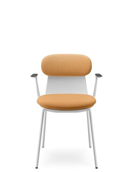 Крісло LD SEATING ZOE 221-WH-N0, BR для відвідувачів, на ніжках 126248 фото