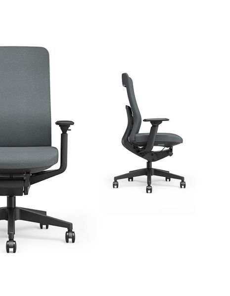 Ергономічне крісло KRESLALUX GRAPHIS 8016-B BLACK 03280 фото