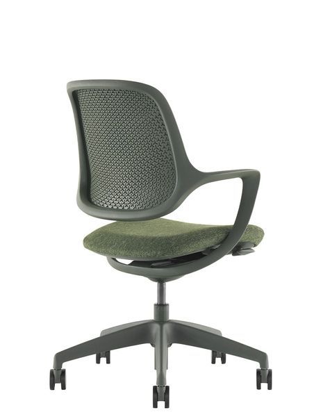 Крісло KRESLALUX NIRO-D34 GREEN, для відвідувача 03330 фото