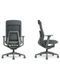 Ергономічне крісло KRESLALUX GRAPHIS 8016-B BLACK 03280 фото 8
