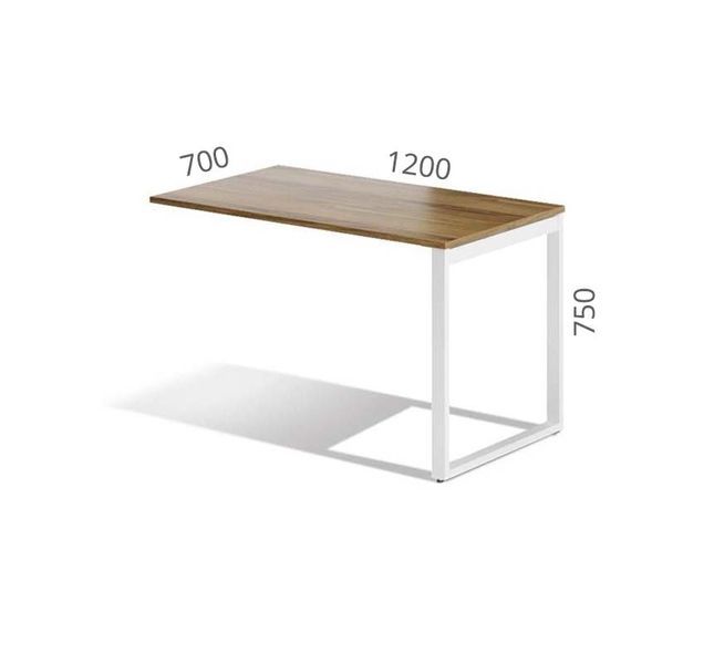 Стіл M-Concept Серія Джет J1.00.12 OK 120x70 Коричневий (Дуб кастело Графіт) 117041 фото