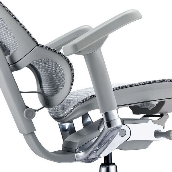 Ергономічне крісло MIRUS-IOO ELITE 2 (IOOE2-AG-HAM-5D-L-LM, T-168-B2) з підставкою для ніг 05798 фото