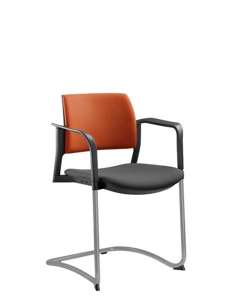 Крісло LD SEATING DREAM+ 104BL-Z, BR для відвідувачів, на полозах 126154 фото