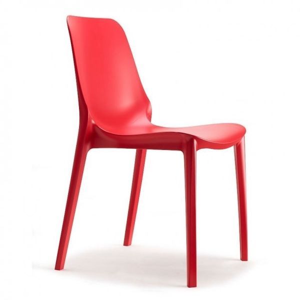 Стілець SCAB Design Ginevra 2334 Rosso Geranio 372744069 фото