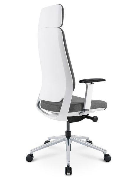 Ергономічне крісло KRESLALUX FILO-A WHITE (Grey + Grey) 113645 фото