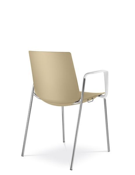 Крісло LD SEATING SKY FRESH 050-N4, BR-N0 для відвідувачів, на ніжках 126091 фото