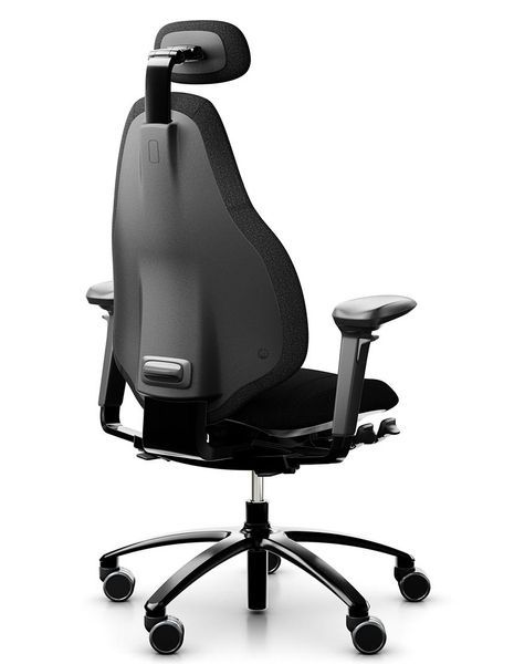 Ергономічне крісло FLOKK RH MEREO 220 BLACK, новозеландська вовна SELECT (GABRIEL) 116828 фото