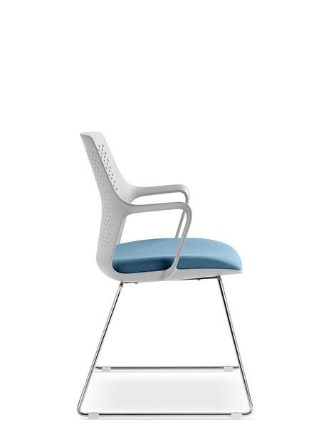 Крісло LD SEATING TARA 105, Q для відвідувачів, на полозах 126134 фото