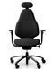 Ергономічне крісло FLOKK RH MEREO 220 BLACK, новозеландська вовна SELECT (GABRIEL)