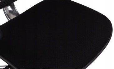 Ергономічне крісло ERGOHUMAN PROJECT 2 BLACK + тканинне сидіння (EHB2WB-AB-HBM-F Т-168-В1 Black + АS9080-1 Black) 116744 фото