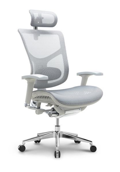 Крісло HOOKAY STAR 2 GREY (HST2MF01-NG), ергономічне, з тканинним сидінням 03058-4 фото