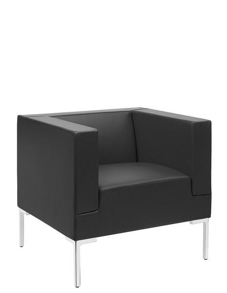 Крісло SITLAND MATRIX ARMCHAIR, шкіряне, для відвідувачів 123790 фото